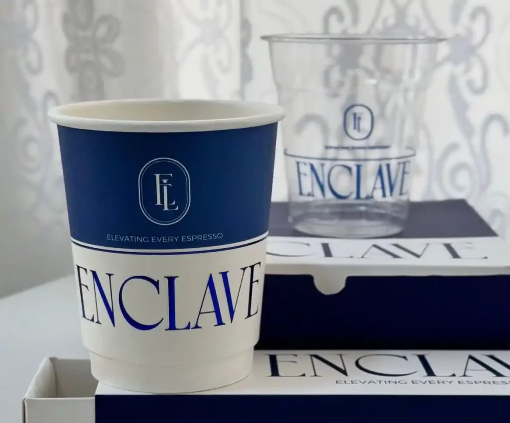 اكواب ورقية مطبوعة في الرياض