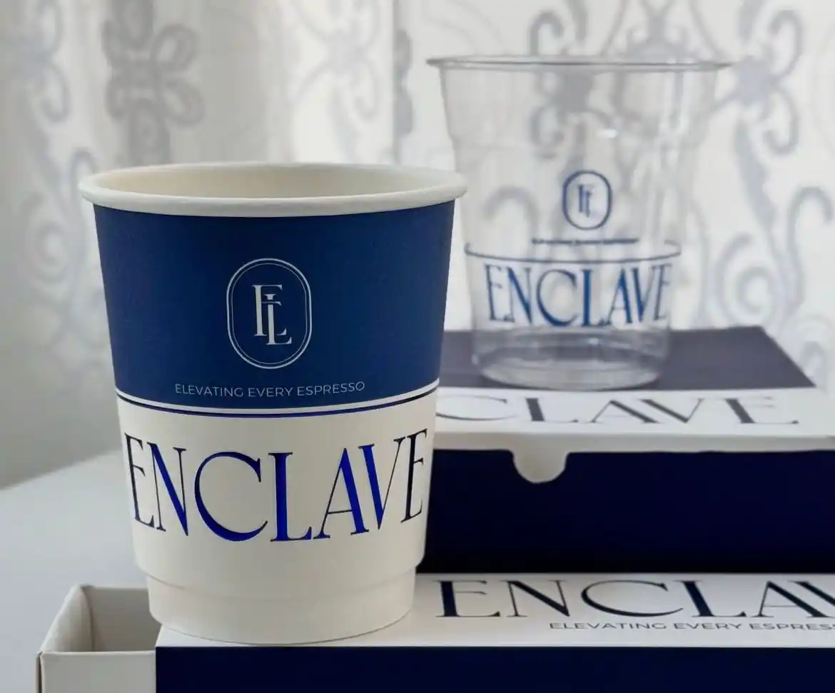 اكواب ورقية مطبوعة في الرياض