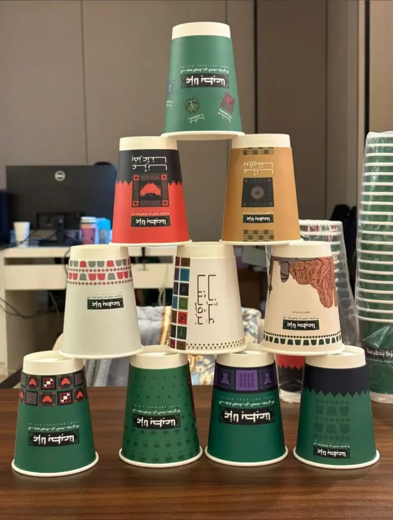 تصميم كوب ورقي الرياض