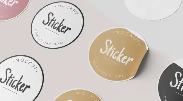 طباعة ستيكر شيت أشكال متعددة في الرياض