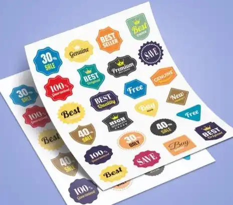 طباعة ستيكر مطاعم في الرياض